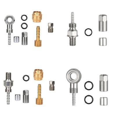 Bicycles Hydraulic Cable End Connector Banjo Set Oil Needle Shifter Calipers Levers Bolt Hydraulic Hose Fitting Insert