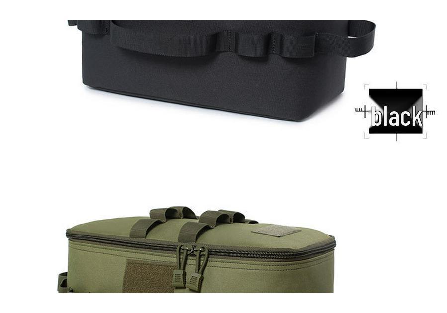 Multifunctional Outdoor Cooking Utensil Storage Bag - Portable & Folding for Camping, Picnic, or Self-Driving Tours