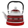Enamel Porcelain Teapot: Heat-Resistant Kung Fu Tea Kettle for Induction and Gas Heating