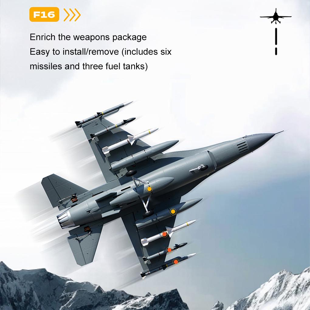 New FMS 64mm F16 PNP RC Jet Plane Remote Control Brushless Airplane Jet EDF Aircraft Fighter Outdoor Foam Assembly RC Aircraft