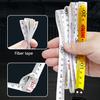 Measuring Tape Open Reel Portable Fiber/Steel Tape Measure Measuring Tape Tool Waterproof Tape 4X Returning
