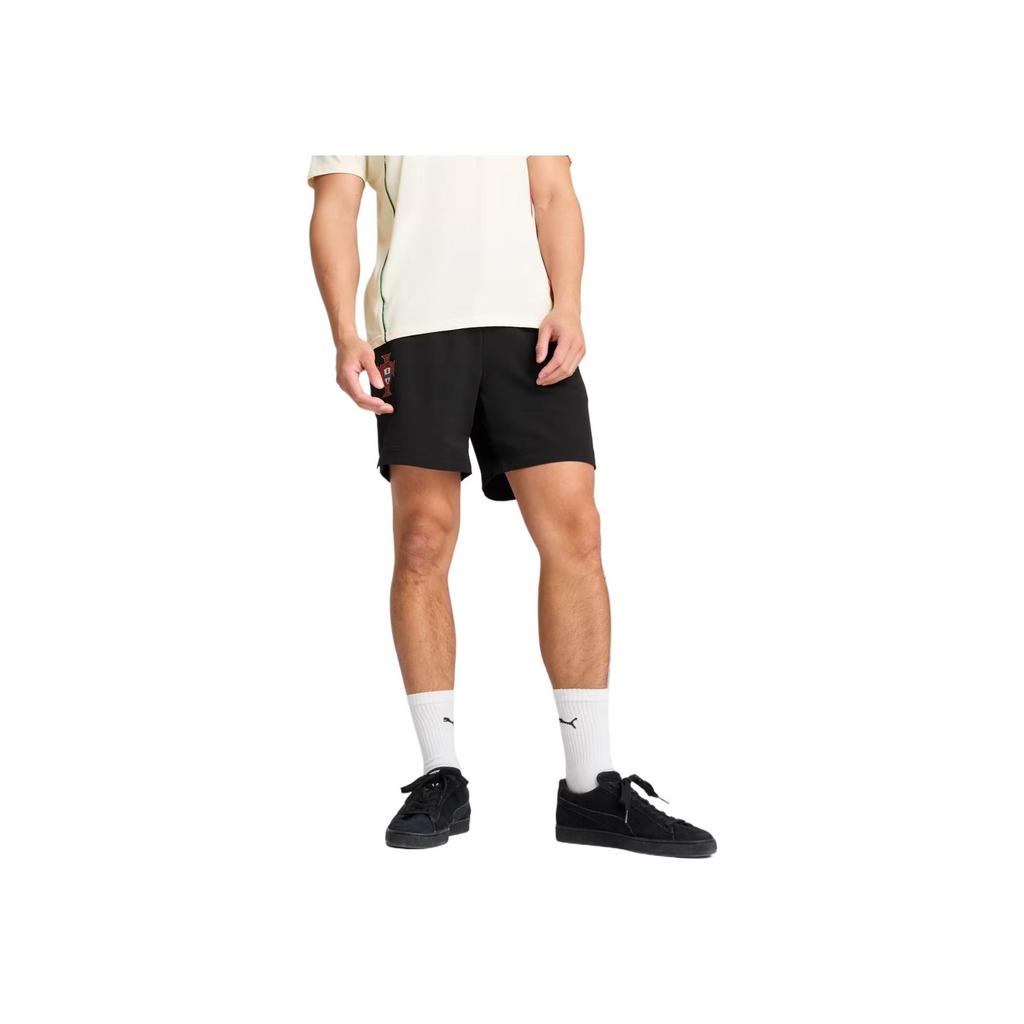 Puma tech Logo Comfortable Fashion Moisture-Wicking Training Shorts Men shorts Black 779186-24