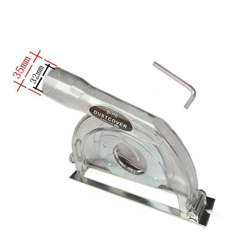Clear Cutting Dust Shroud Grinding Cover for Angle Grinder & 3in/4in/5in Saw Blades