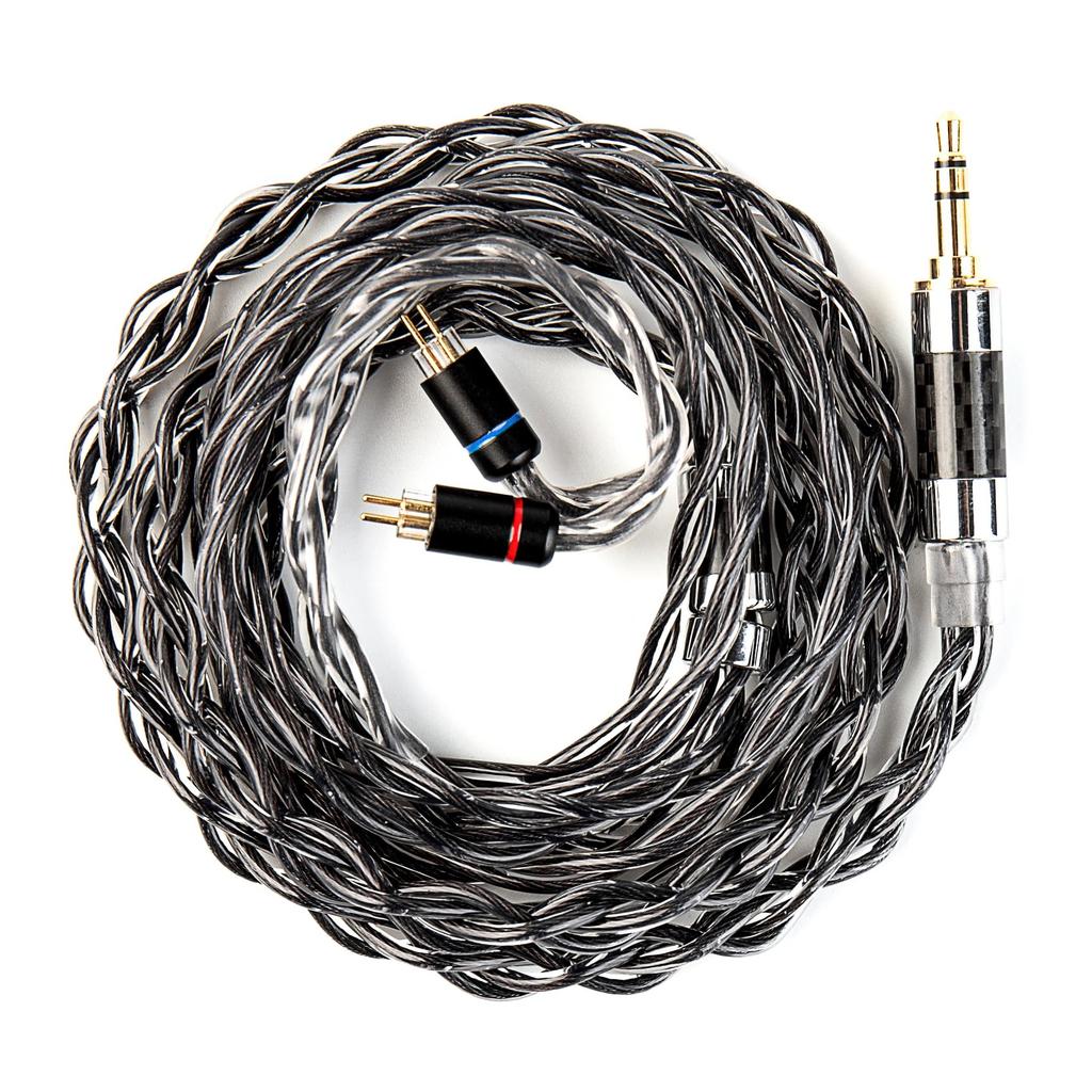 KBEAR Kokuyo to Earphone Upgrade Cable for HiFi Graphene 6NOCC Single Crystal Copper Hybrid Conductor Precision Braided Construction 4 Strands 21AWG