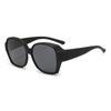 Men Square Sun Glasses Wear Over Prescription Glasses UV400 Sunglasses for Driving Fit Over Glasses Shades
