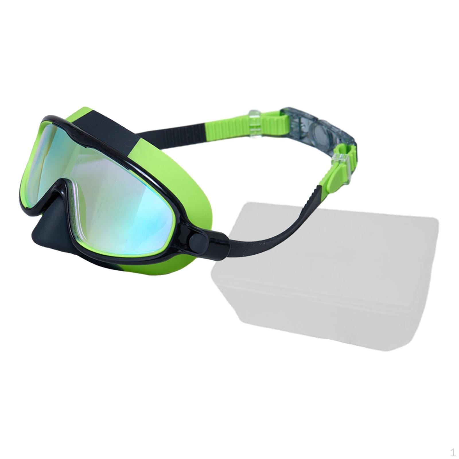 

Очки для плавания для водных развлечений с технологией Clear Green Black