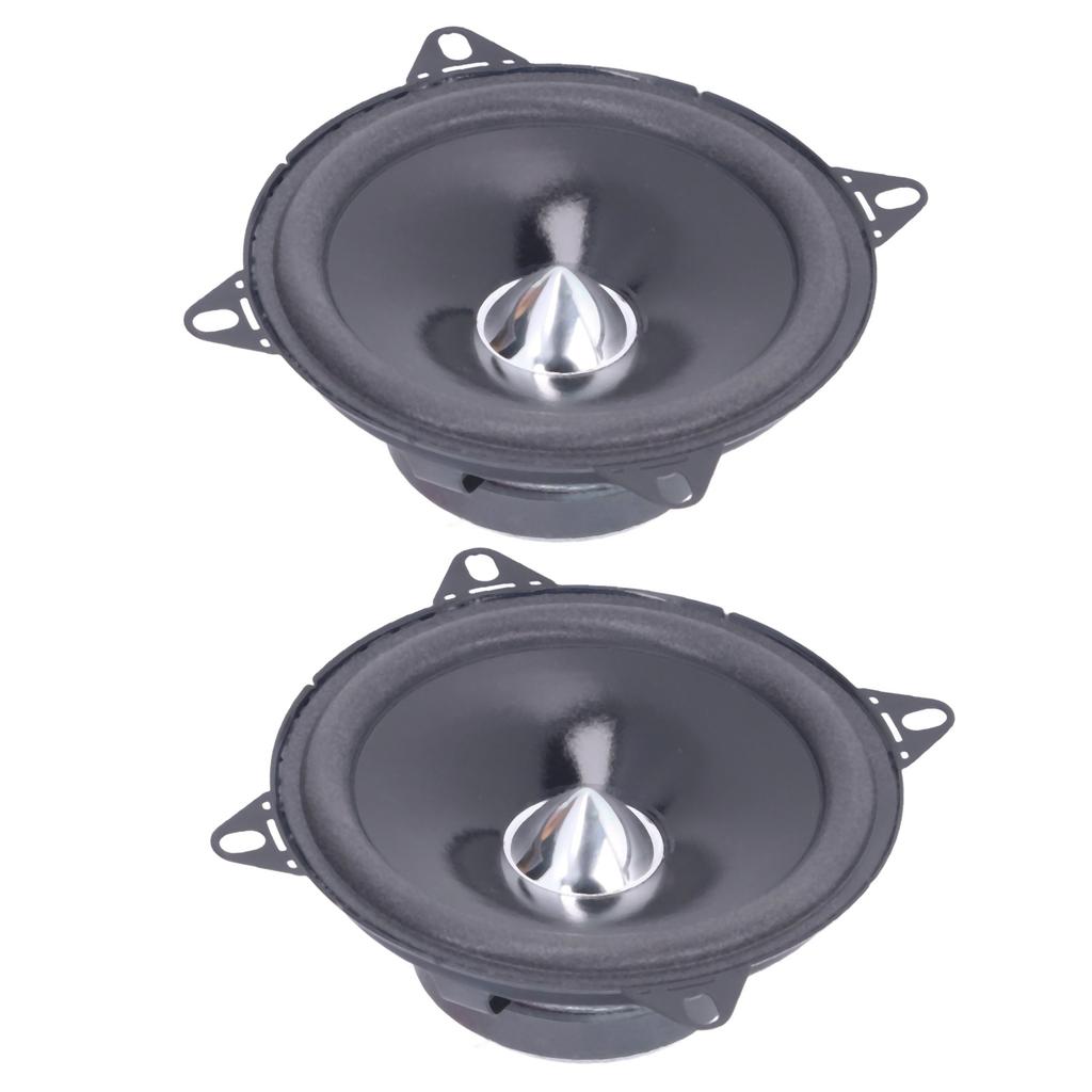 2 Pcs 4in Car Coaxial Speaker Stereo Audio Loudspeaker Universal for Auto Audio System