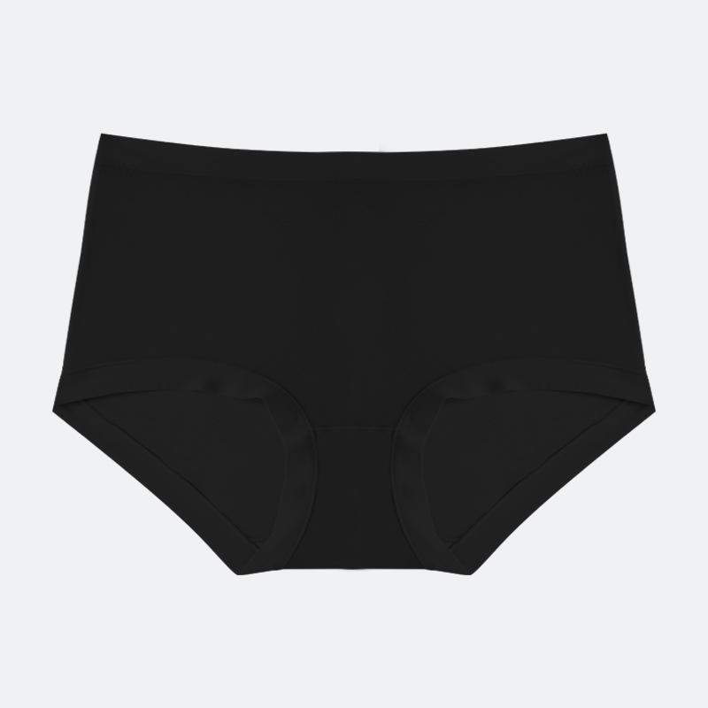 

Женские бесшовные трусики из ледяного шелка: Дышащий, Антибактериальный, Высокоэластичная посадка XL (Recommended 100-120 lbs)