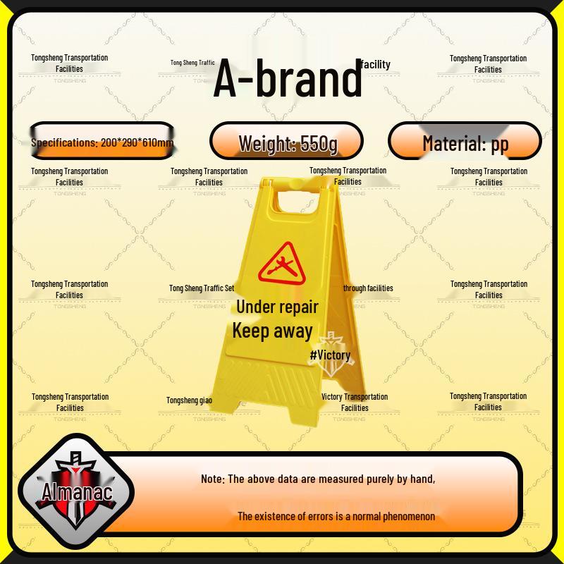 A-Frame Plastic Wet Floor & No Parking Safety Sign