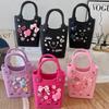 EVA Perforated Bag: Versatile DIY Handbag & Beach Accessory with Cartoon Design