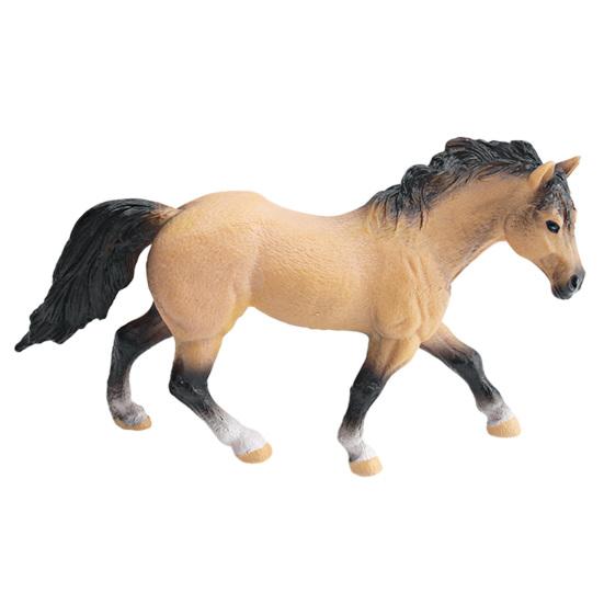 Horse Figurine Hand-Painted Stallion Mare Collectible Model Lifelike Farm Animal Educational Toy E