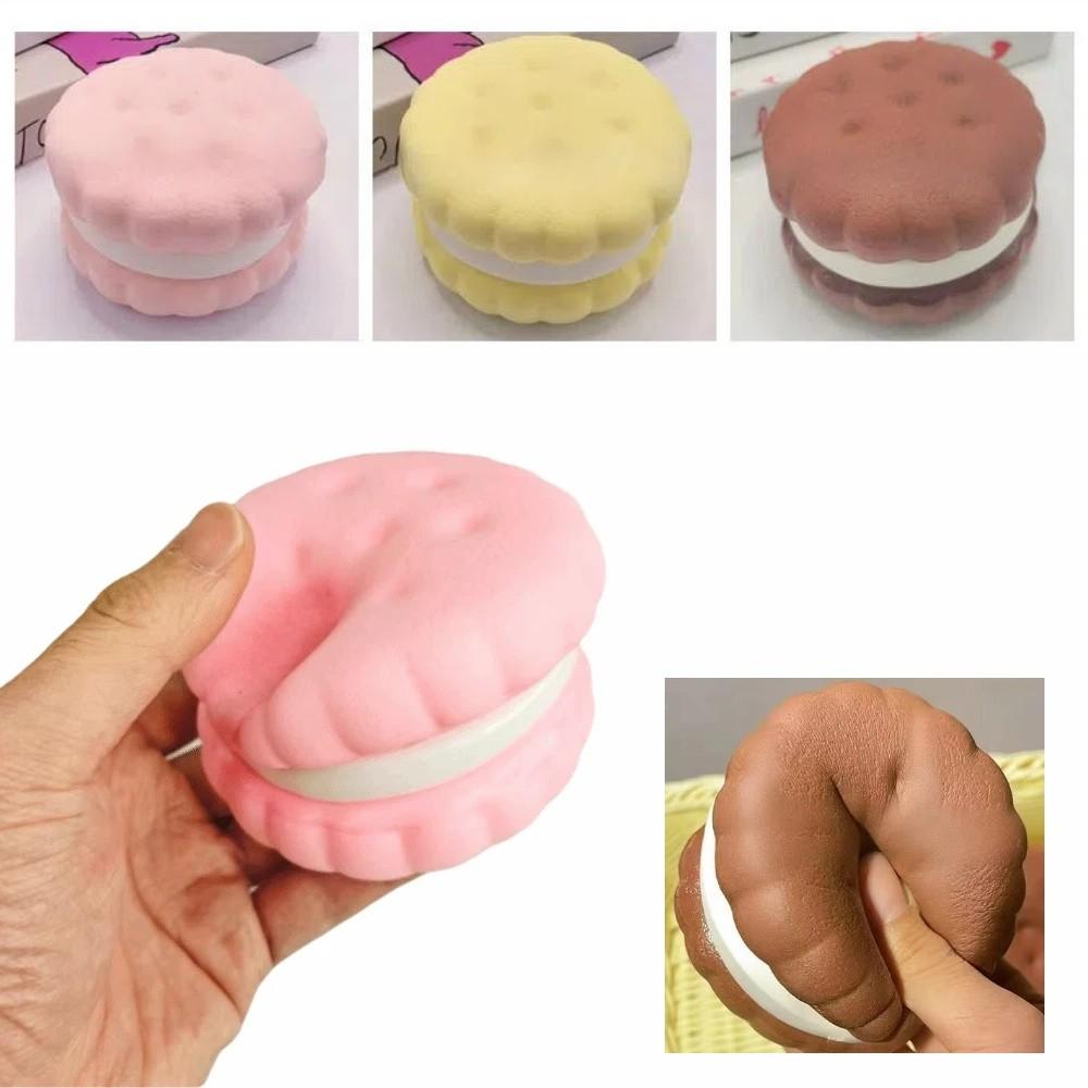 Slow Rising Slow Rebound Cake Toy Soft Texture Squeeze Toy Squishy Toy Simulated Cake  Hand Relax