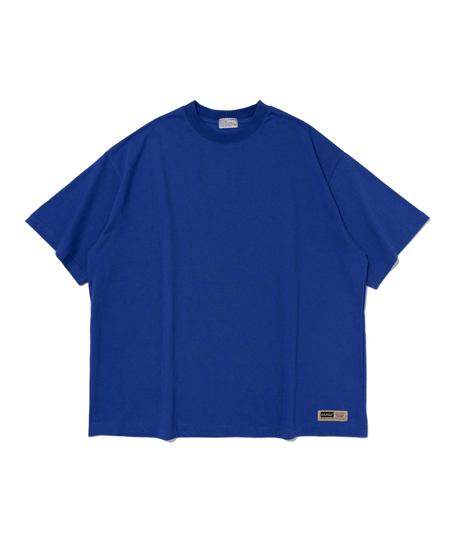 Cargo Bros Binding Over Box Short Sleeve Tee (Blue) Free