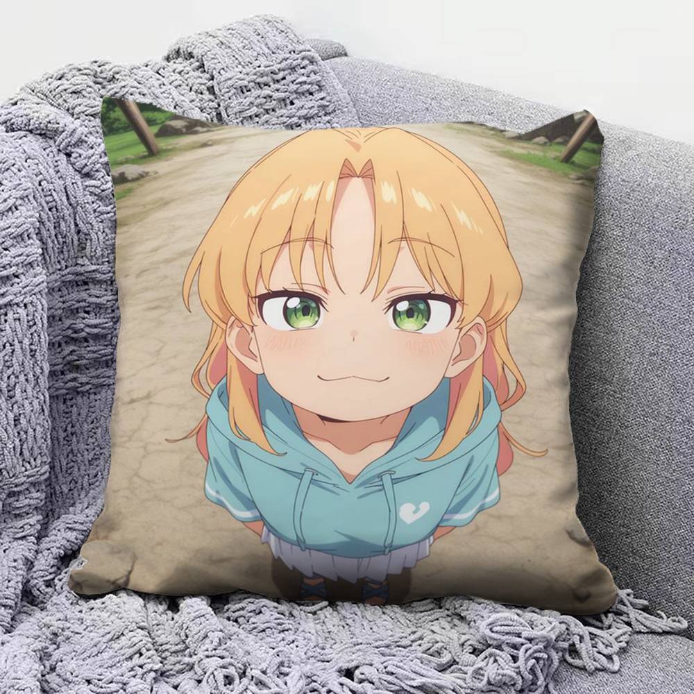 Ruri Rocks Tanigawa Ruri Anime Girl Home Sofa Cushion Covers and Aecorative Custom Pillow Covers