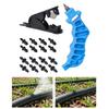 Garden Maintenance Drip Irrigation Tool Set Hole Punching Tool Barbed Connectors Clean Cut Tubing Compatible Tubing