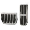 2pcs Car Accelerator Gas Brake Pedal Foot Rest Plate Cover Replacement for Jaguar XE XF FPACE