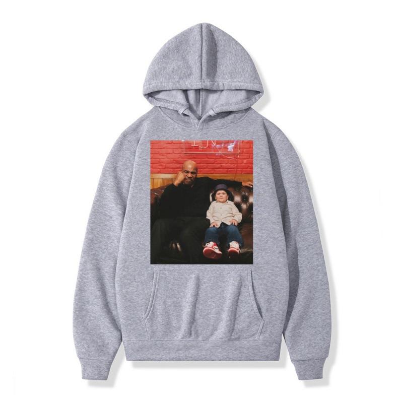 Hasbulla Fighting Meme Felpa Hoodie  Autumn Winter Fleece Streetwear