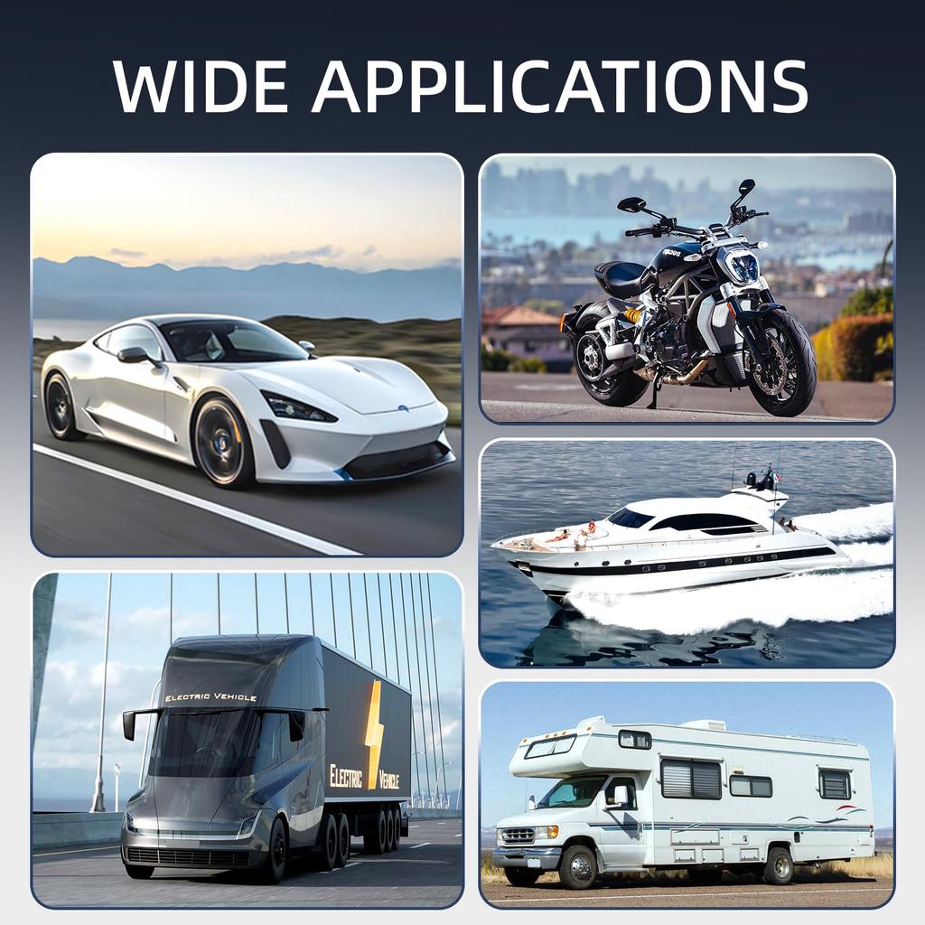 Jorest 120 PCS Car Fuses, For Car/Truck/Motorcycle (2A 3A 5A 7.5A 10A 15A 20A