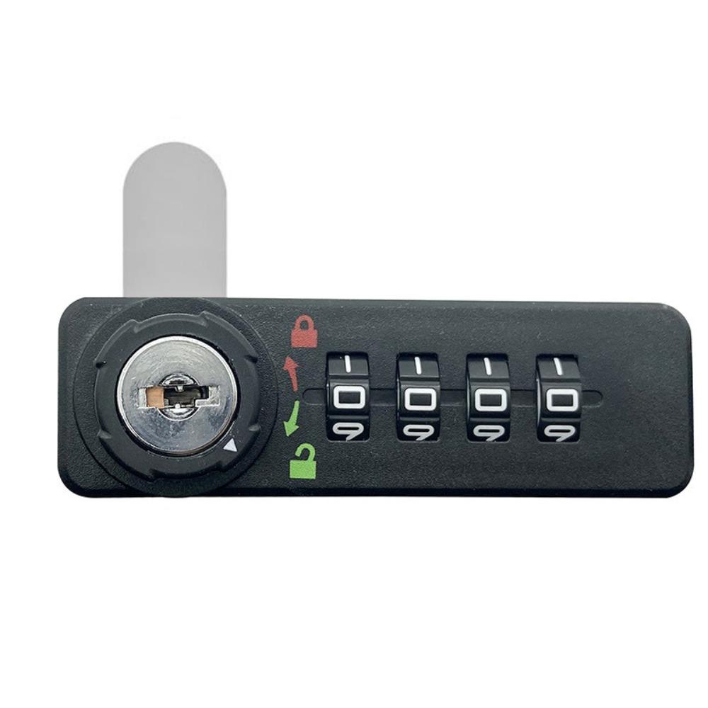 Zinc Alloy Mechanical Password Lock 4 Digital Code Security Combination Lock Durable Anti-theft Drawer Lock Furniture Hardware