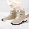 Warm Women's Snow Boots Fashion Outdoor Women Platform Anti-Slip Hiking Boot Waterproof Winter Warm Ankle