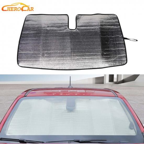 Front Windshield Sunshade Heat Shield Sun Visor Cover For Chevy Colorado GMC 14+