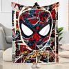 1pc Spider-Man City Blanket Soft and Warm for Sofa Office Camping Travel Livingroom Great Gift for Friends and Family Comfortable