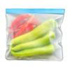 5pcs/set Reusable Silicone Food Storage Containers Stand-Up Design Leakproof Food Preservation Bag Eco-Friendly Zip Shut