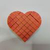 Fractal 3D Printed Pixel Heart Gifts AntiAnxiety Decompression Toy Heart Fidget Toys  Kid/ Adult
