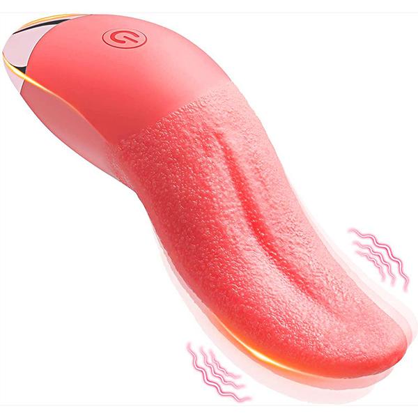 10 Modi Realistisk Tungeslikking Kraftig Stimulator Vibrator G Spot Klitoral Stimulering Brystvorter Onani Voksen Sexleketøy For Kvinner Par