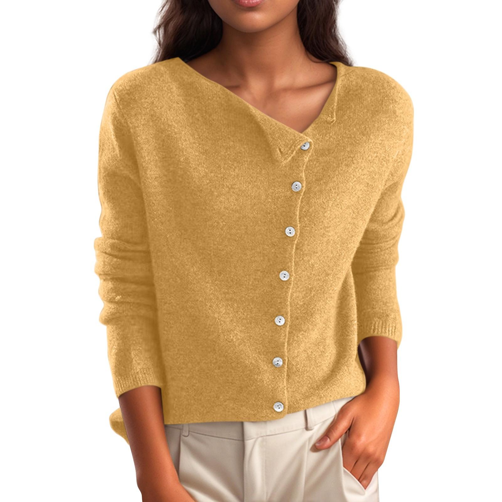 Женский цветной повседневный вязаный свитер с капюшоном и длинным рукавом пуловер и базовый вязаный свитер L 1630₽