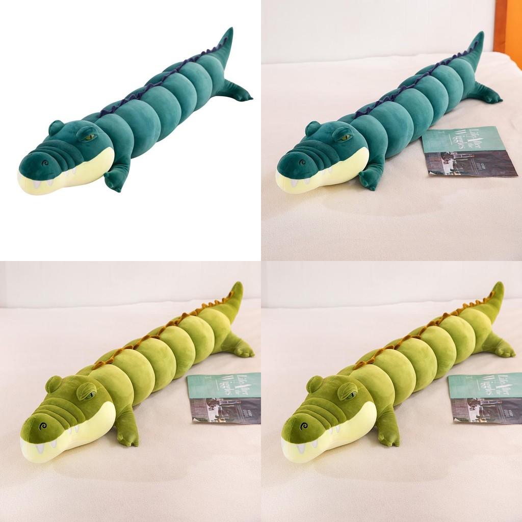 Cute Crocodile Plush Toy Long Pillow For Girlfriend Sleeping 80cm-180cm