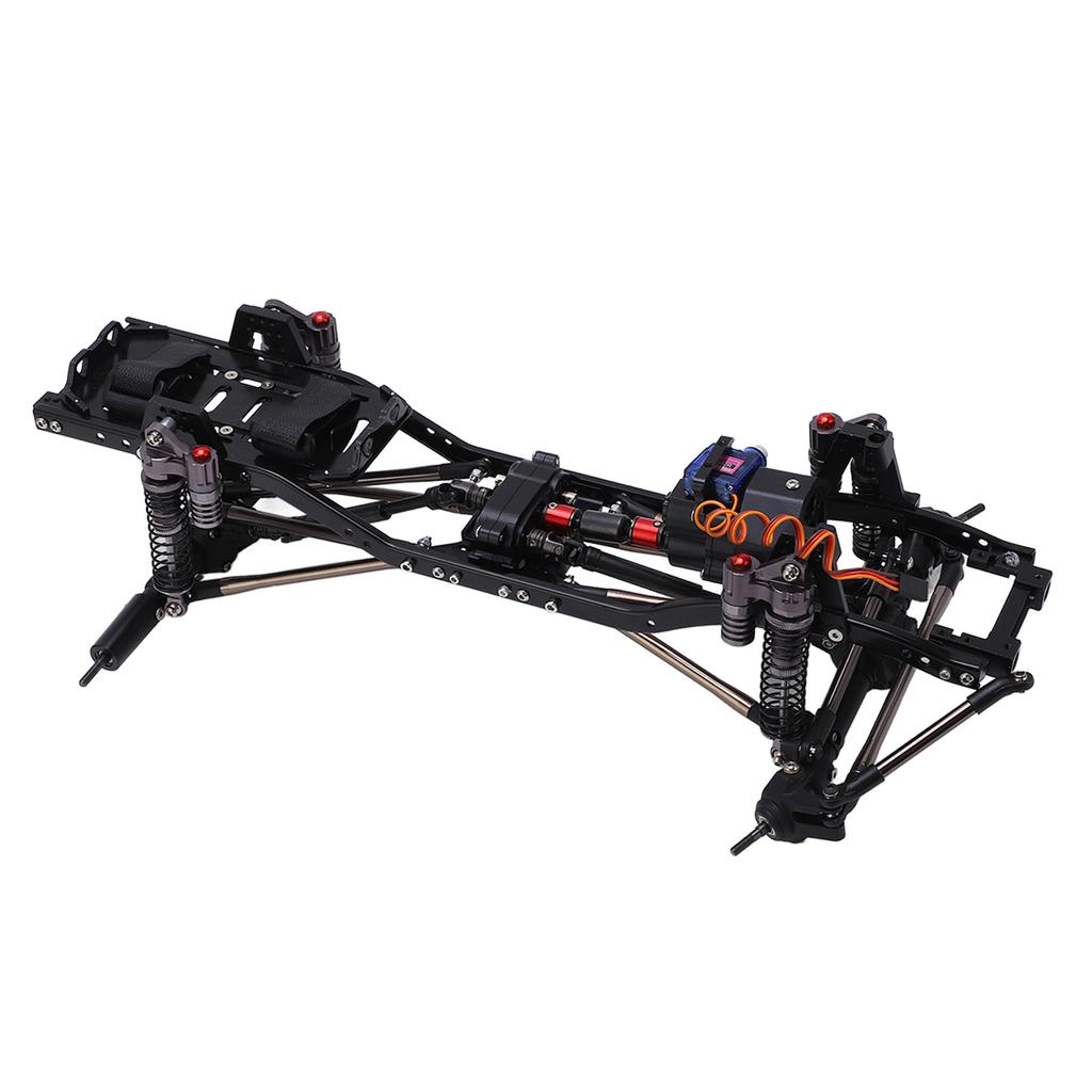 RC Frame 1Celsius10 Climbing Car 313mm Wheelbase Dual Speed High Low Gear Frame Set with Front Bumper