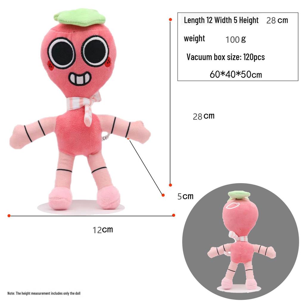 Dandy's World Plush Toy Doll - Cartoon Game Peripheral