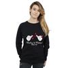 Disney Womens/Ladies Mickey Mouse Love Hands Sweatshirt