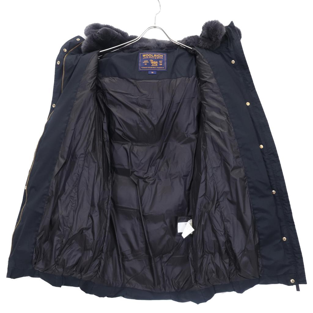 Woolrich WWCPS2644D Navy COCOON PARKA Down Coat Coat XS blackUsed