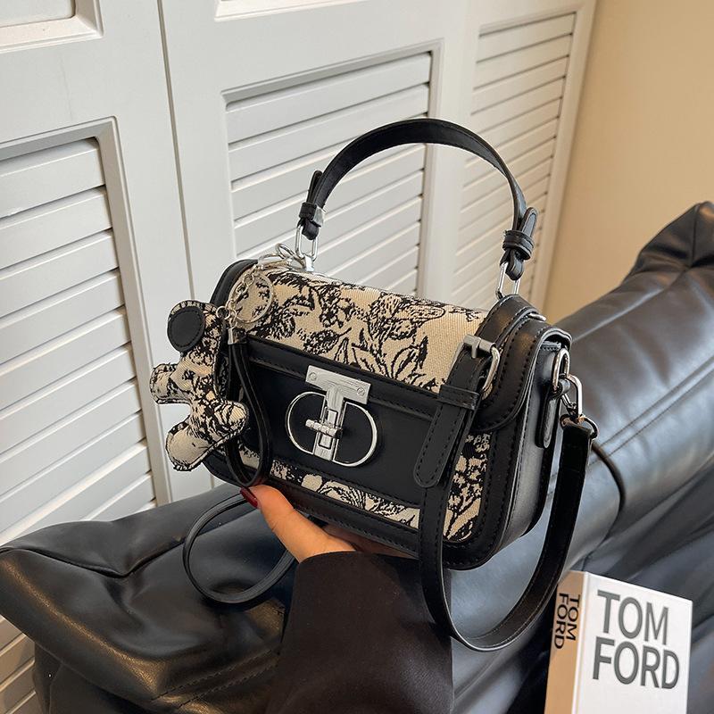 Bolsas de design de nicho populares 2024 Novas bolsas femininas Bolsas crossbody versáteis populares Bolsas quadradas pequenas portáteis da moda