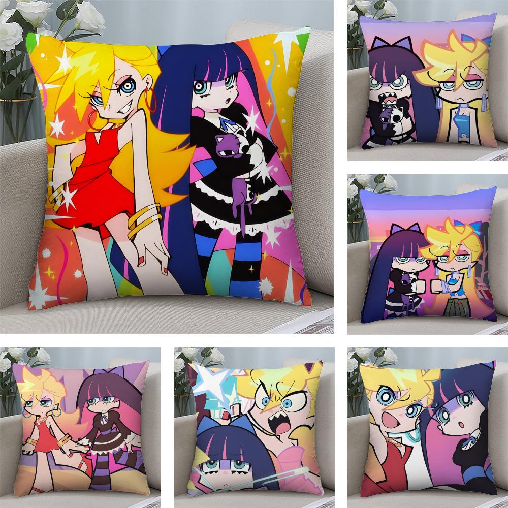 PPanty StockingG Garterbelt Cushion Cover Plush Fabric Soft DoubleSided Printed Sofa Warm Winter Home Child Gift Pillow Case