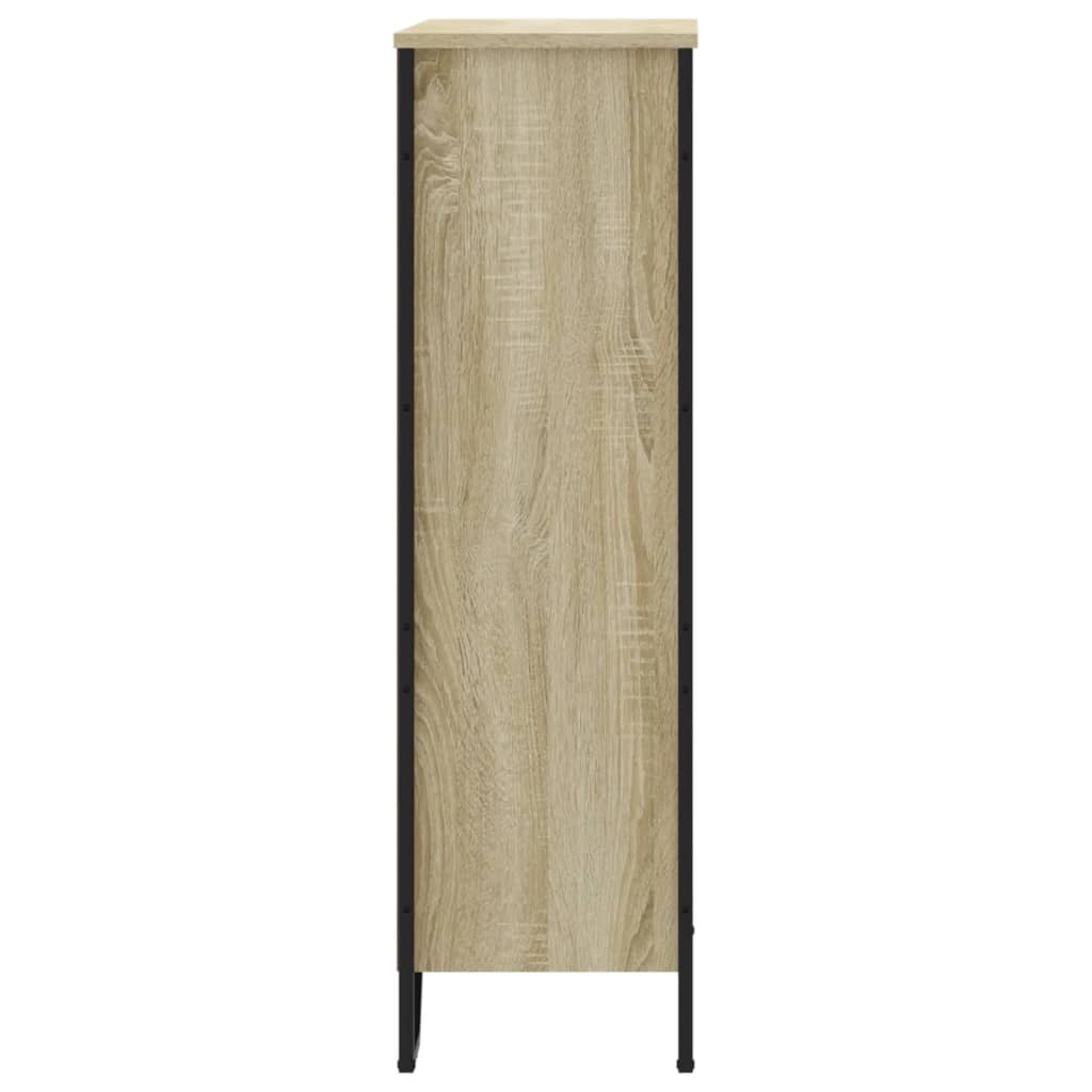 Bookshelf Sonoma Oak 80 x 31 x 106 cm Particleboard