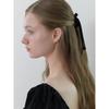 Essential Ribbon Line Scrunch - Black