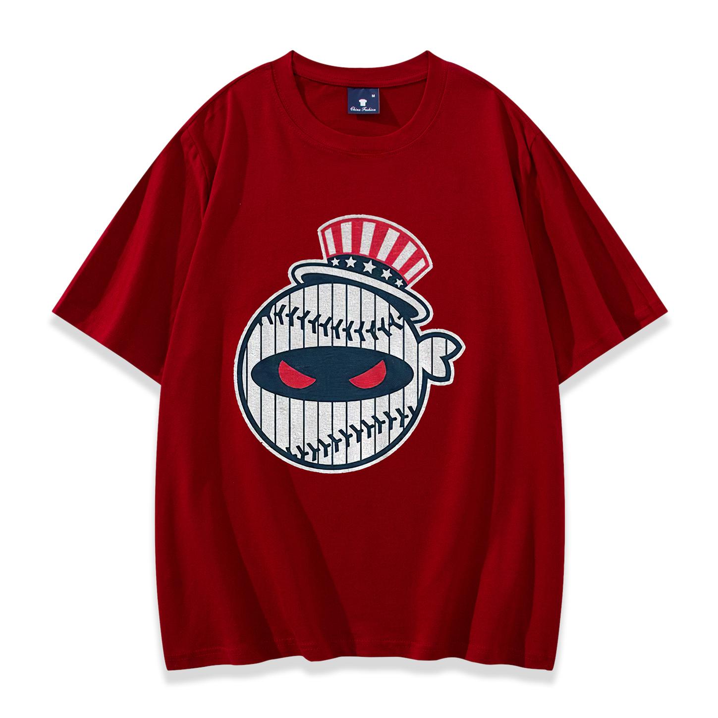 

Питчинг Ниндзя Нью-Йорк Янкиз Бейсбол MLB 2025 Футболка Женская Мужская Короткий Рукав Уличная Одежда Хип Хоп Топы Повседневные Мужские Топы M