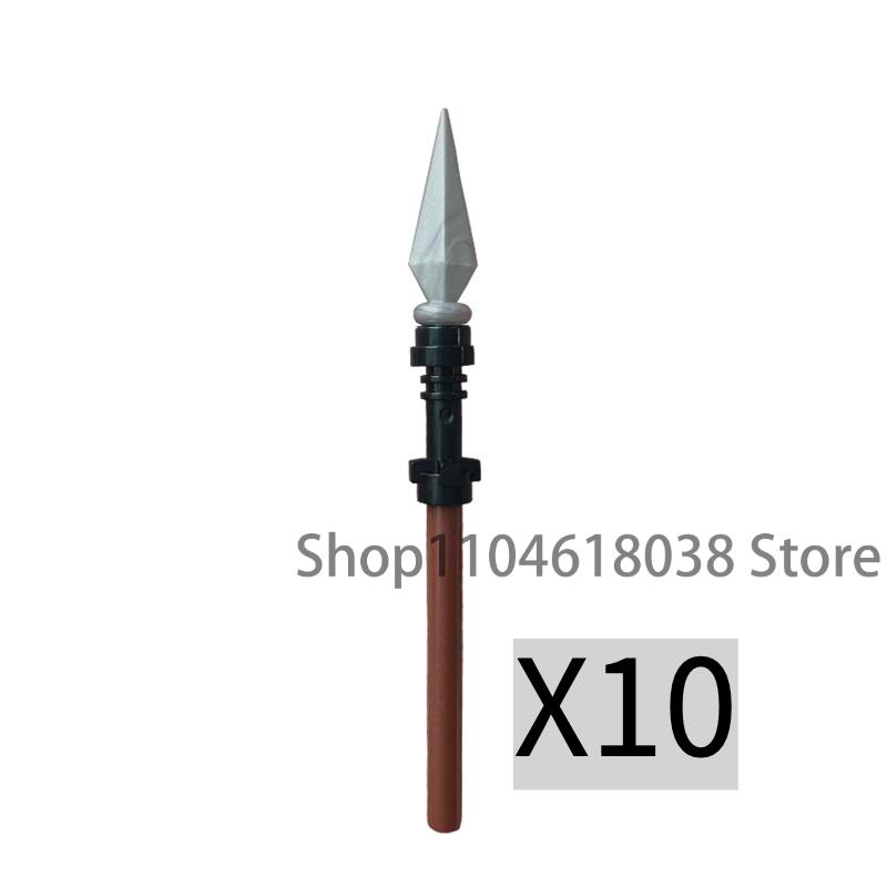 Mittelalterliche Soldaten Figur Bausteine Waffen Zubehör Bogen Speer Armbrust Axt Helm Schulterpanzer Stein Geschenk Spielzeug DIY A32