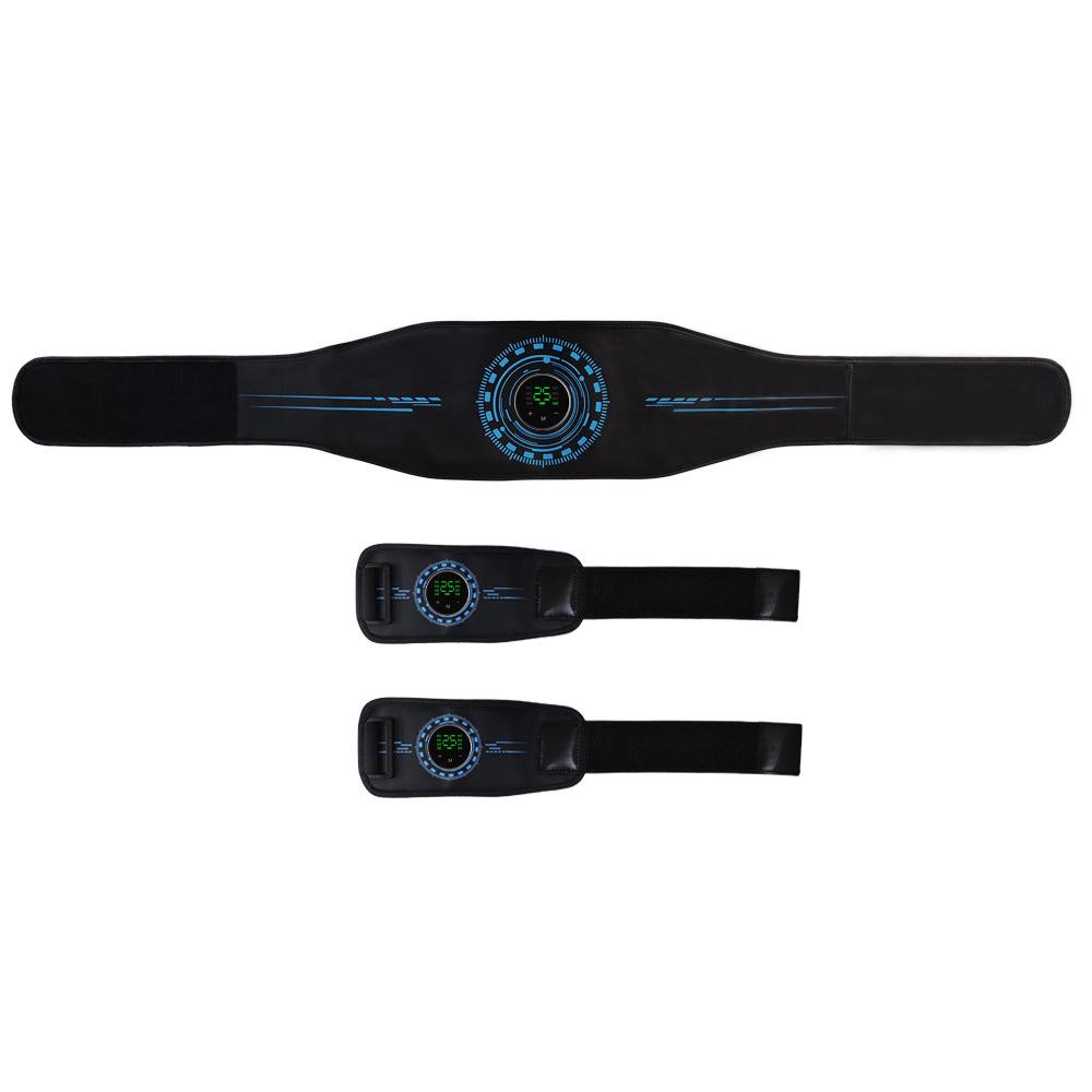 EMS Muscle Stimulator Electric Abdominal Trainer Belt Abs Toner Body Slimming Fitness Training Equipment Lose Weight Burning Fat