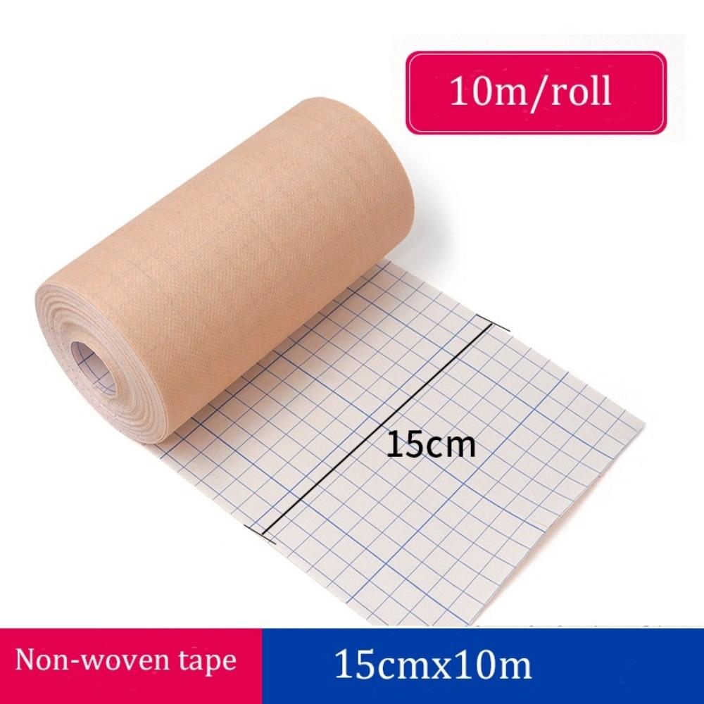 1 Rolle Medizinischer Klebe-Wundverband Vliesbandage Atmungsaktive Gaze Nadelpflaster Fixierung Chirurgisches Klebeband Rolle