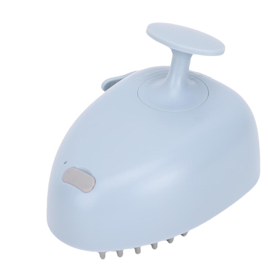 Pet Spray Brush Multi Functional Easy Hair Removal Mist Grooming Massage Brush for Cats Blue