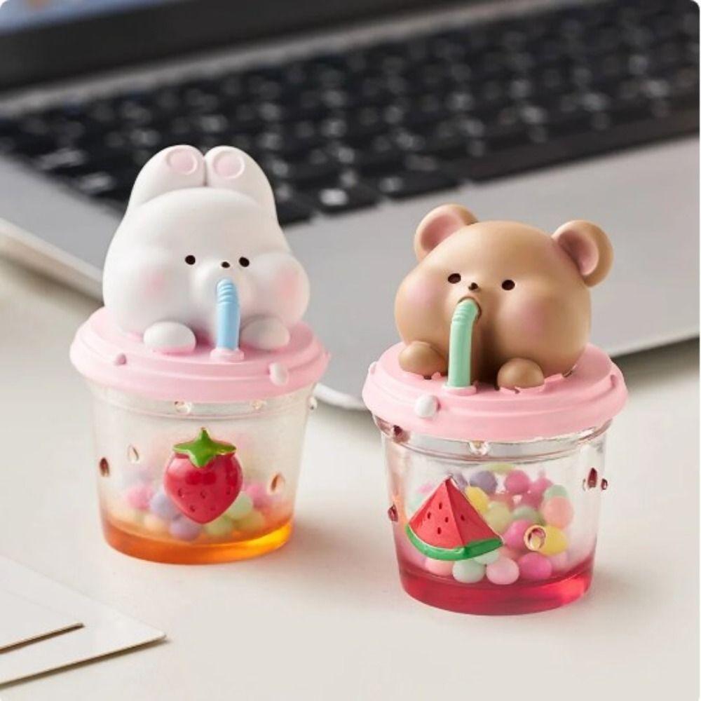 New Cartoon Style Fruit Colorful Doll Ornaments Home Accessories Hand Cute Ornaments Modern Creative Resin Animals Statue