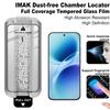 For Vivo S50 Pro Mini 5G Glass IMAK Dust-free Cabin Full-screen Tempered Glass Film Supports Fingerprint Unlock