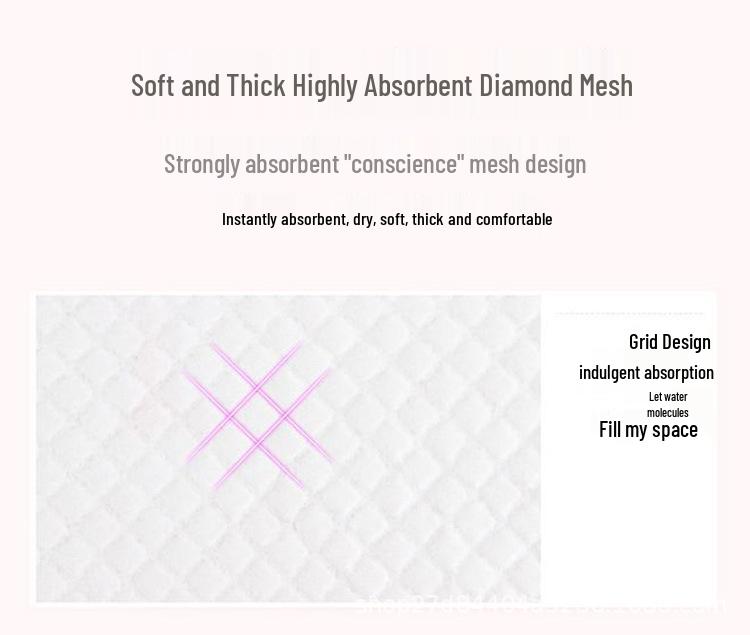 Thickened Deodorizing Absorbent Dog Pee Pads Pink Thickened XL - 25 pcs
