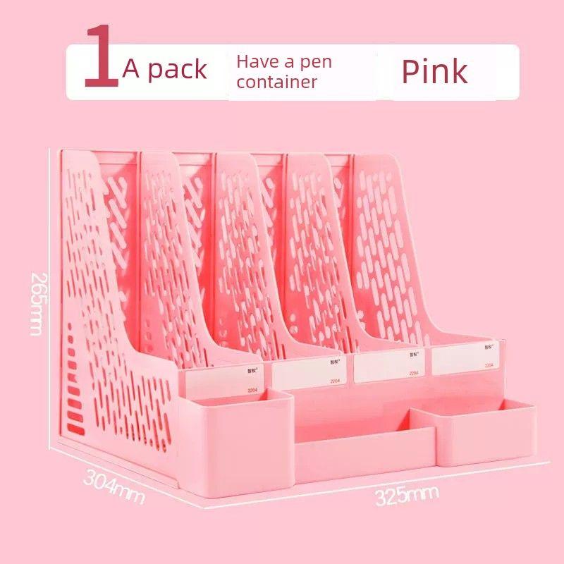 File Rack File Storage Box Storage Rack File Column File Box Office Desk Supplies File Shelf File Tray Desk Folder Surface Book Stand Book Stand File