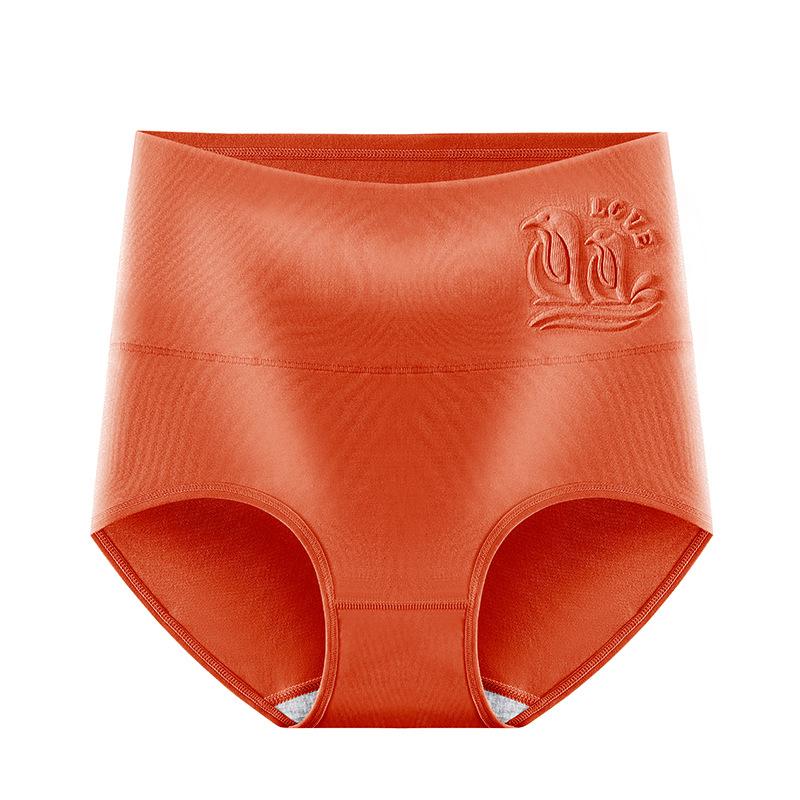 Women S High Waist Cotton Antibacterial Briefs Plus Size Ladies Underwear