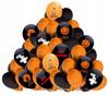 Zestaw Na Halloween  Balony Baner Kurtyna  1 Kpl.